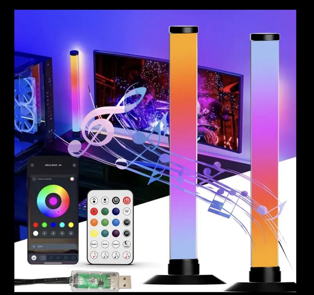 LED лампи с дистанционно, и приложение за телефон