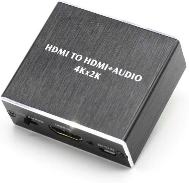 HDMI към HDMI аудио с оптичен TOSLINK SPDIF,Ultra HD 4KX2K 3D