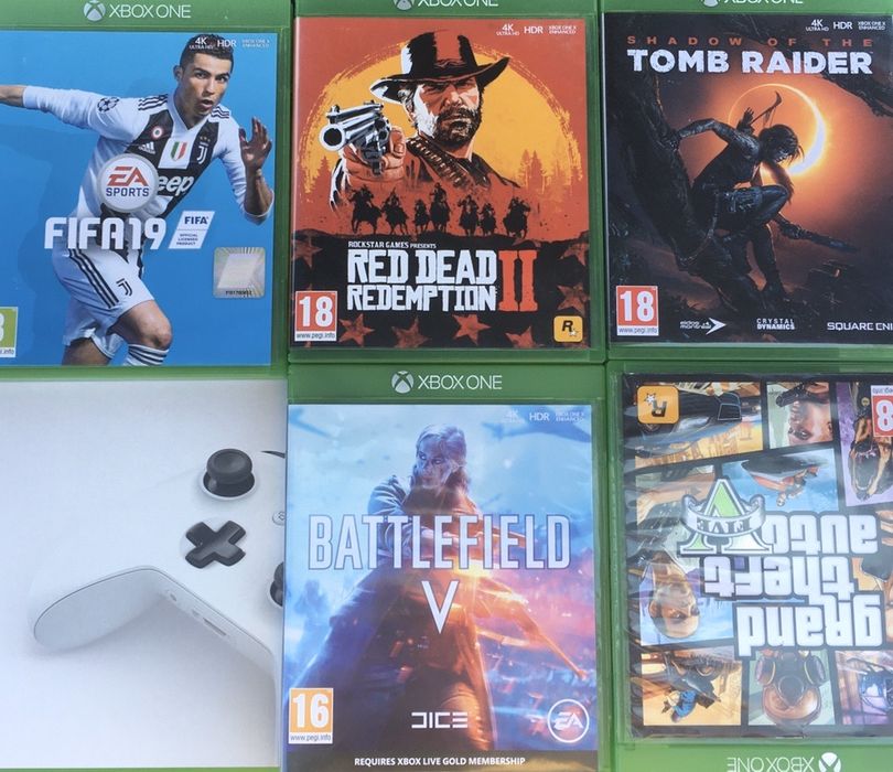 Xbox One S cu fortnite si pubg, rocket league,roblox