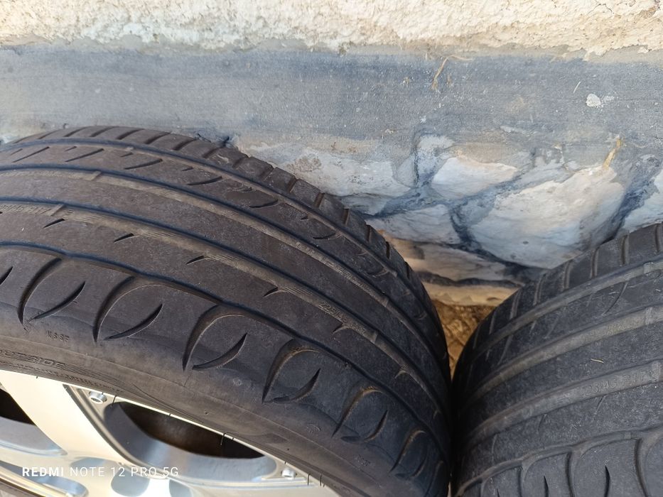 Алуминиеви джанти 17 5x100 Santa monica  с летни гуми 225 45 17 golf 4