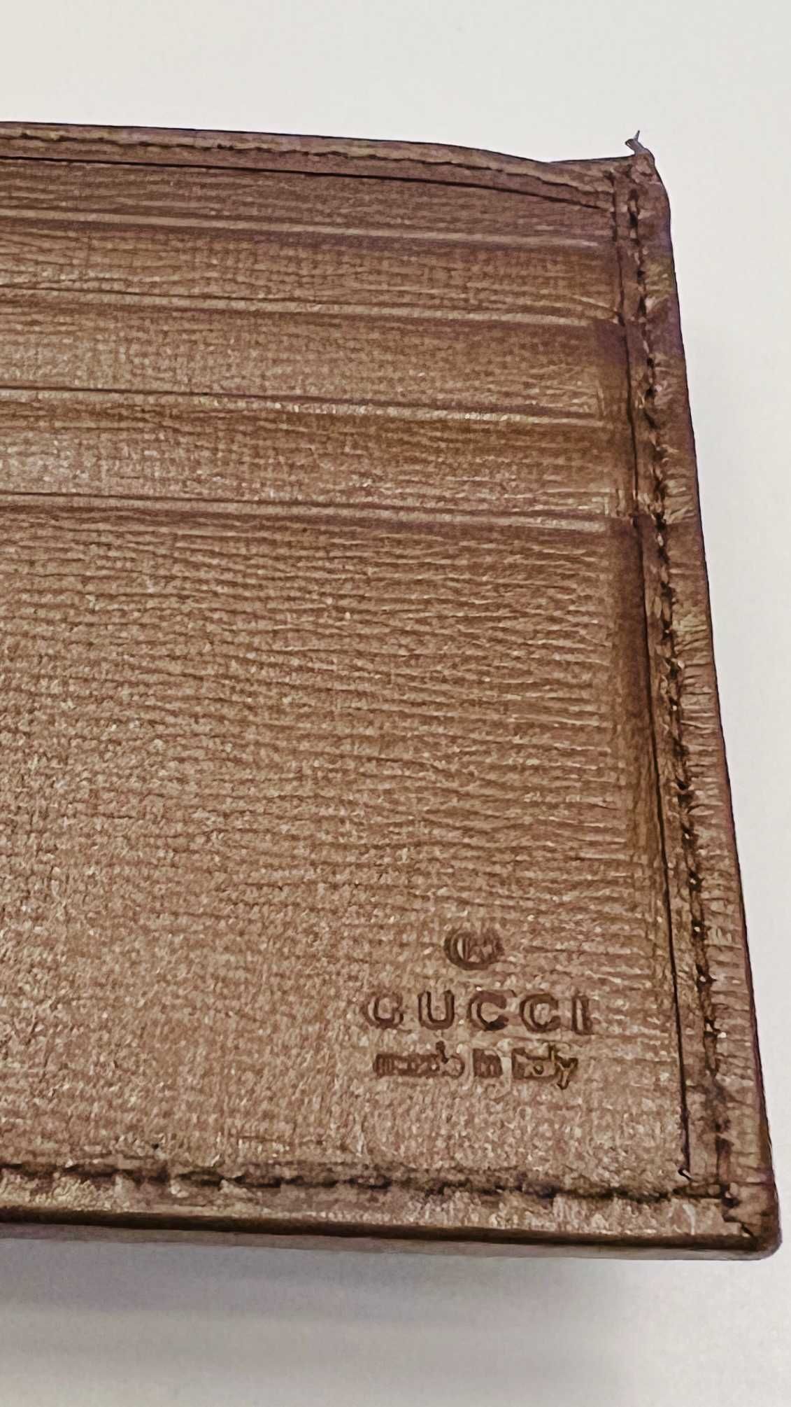 Portofel Gucci GG Supreme Original Canvas/Leather
