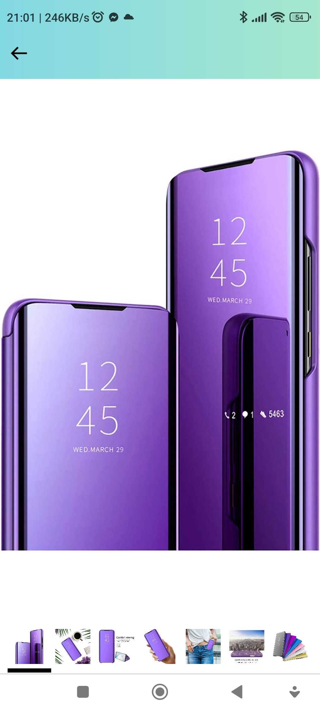 Husă cu oglindă 5G pentru Samsung Galaxy S22(6.06").