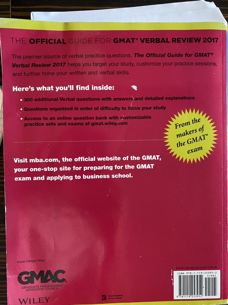 GMAT Official guide