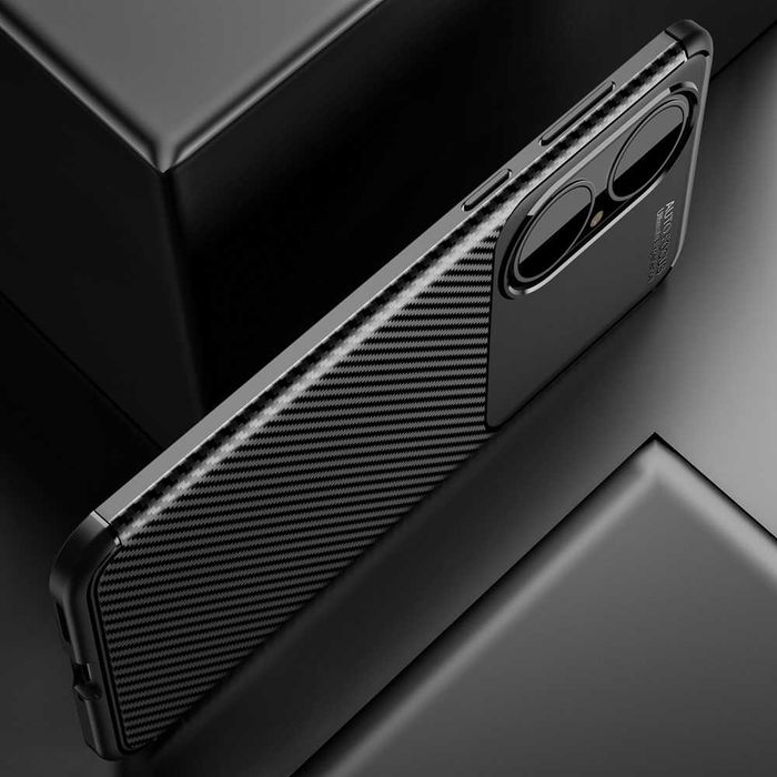 Huawei P60 Pro / Huawei P50 Pro - Удароустойчив Кейс Гръб FIBER
