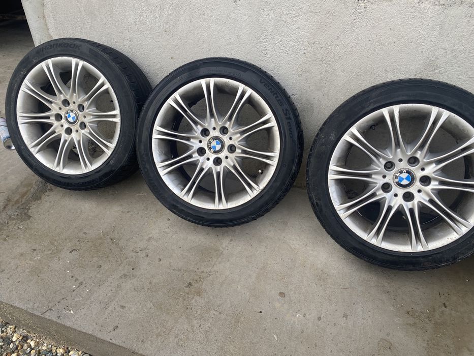 Jante bmw stare buna + cauciucuri vara dot 2024.