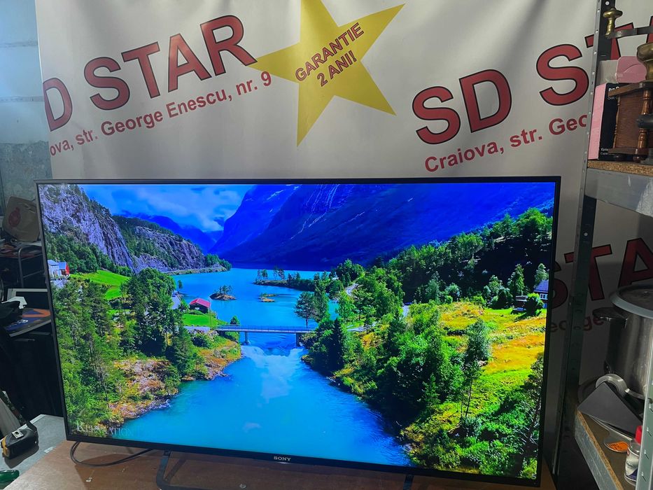 Televizor Smart4K UHD Bluetooth 1000hz SONY KD49X8309C/125cm Garantie