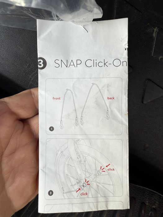 Protectii noroi bicicleta Woom 2 si 3