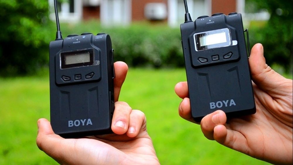 Lavaliera wireless kit Boya BY-WM6, excelenta nunti, studio, reportaj