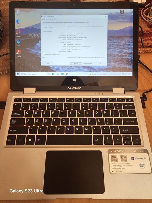 Laptop 2-1 Touch-screen Allbook Y 4gb Ram SSD