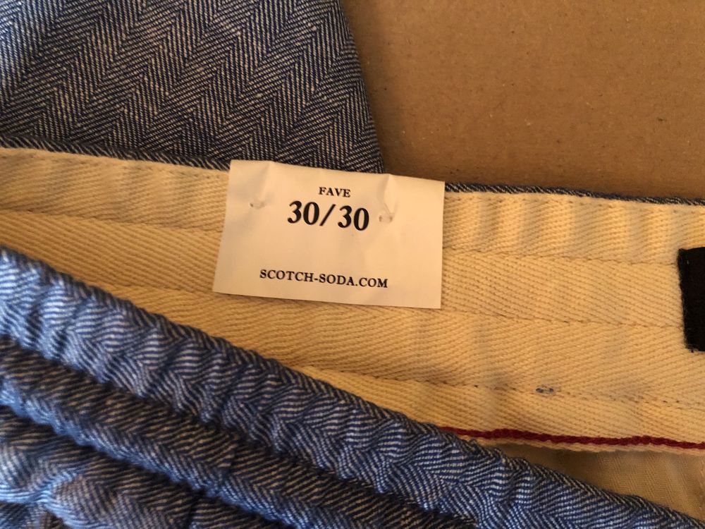 Scotch & Soda Fave Linen Pants ОРИГИНАЛНИ мъжки панталони -31