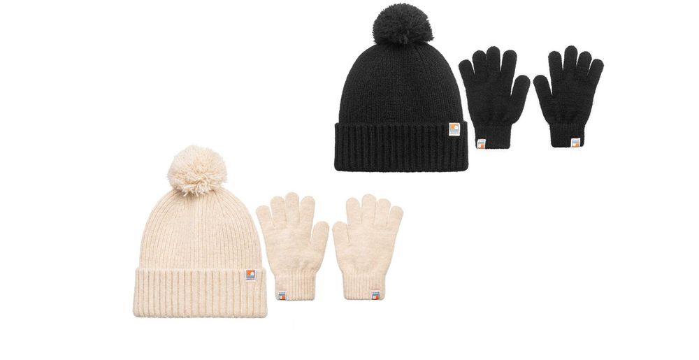 Дамски комплект шапка и ръкавици SoulCal