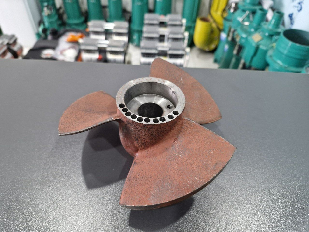 Погружной насос чугун крилчатка QY450-6-11