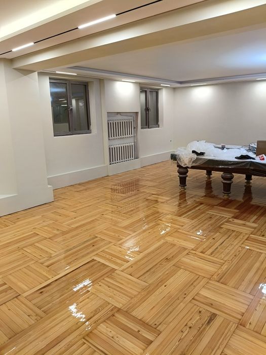 Шлифовка пол паркет палубний пол реставратсия укладка ламинат бамбук