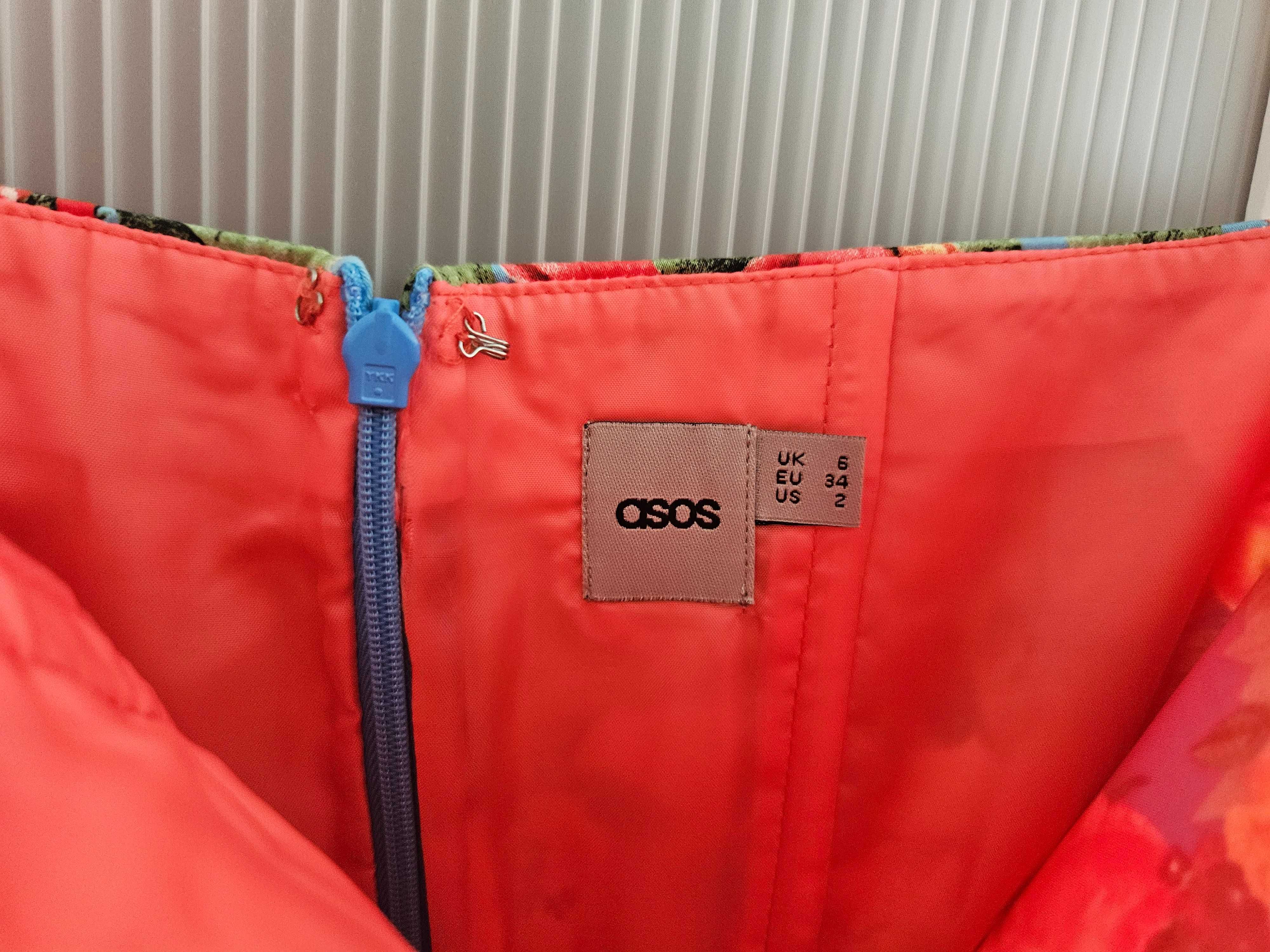 Рокли Asos - цветя и плодове - UK6
