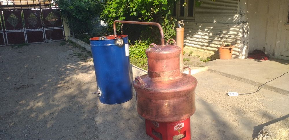 Vand cazan de țuică la 120 de Litri cu fundul de 4 mm