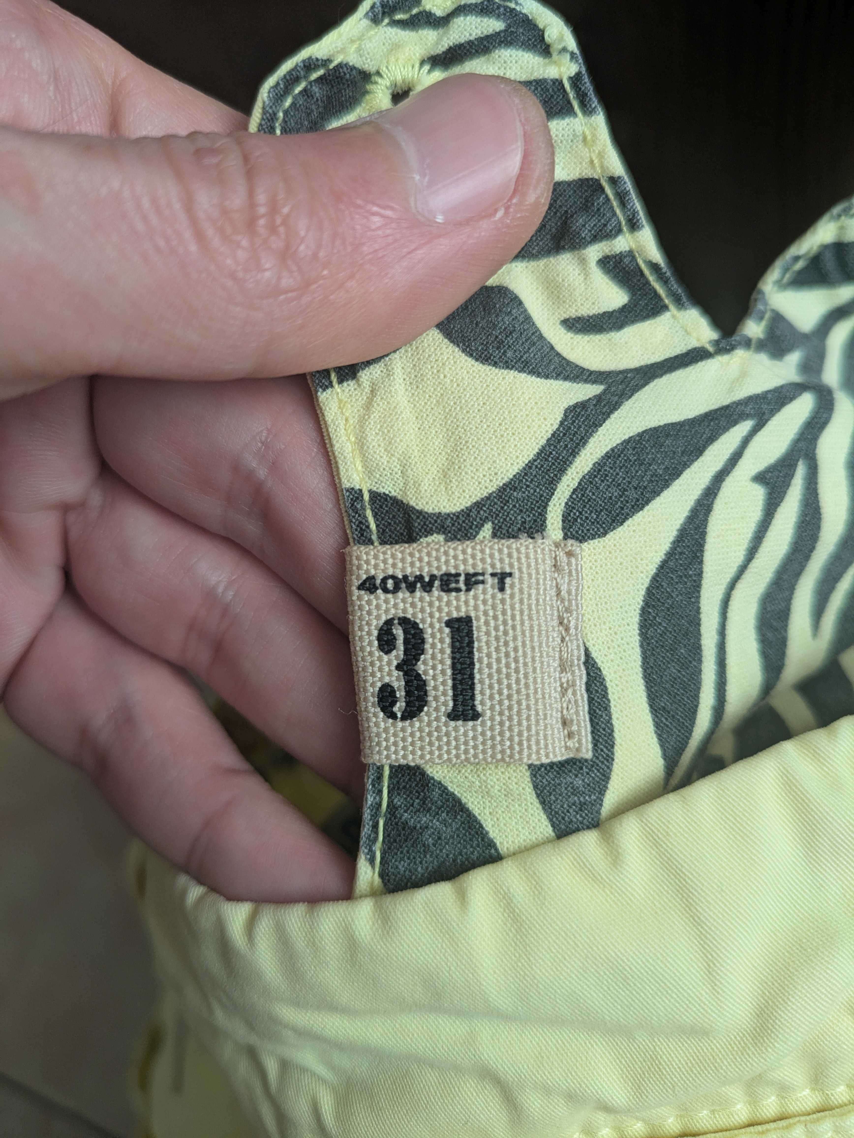 Мъжки къси панталони 40WEFT, талия W31 - НОВИ