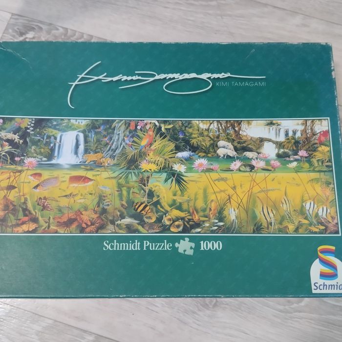 Пазлы 1000 деталей в отличном состоянии