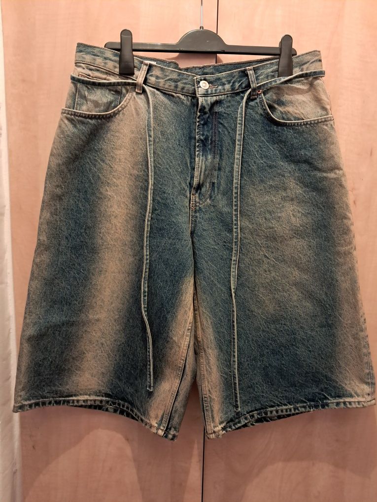 Pantaloni scurti blugi largi Zara. Skates, HipHop, gangsta,