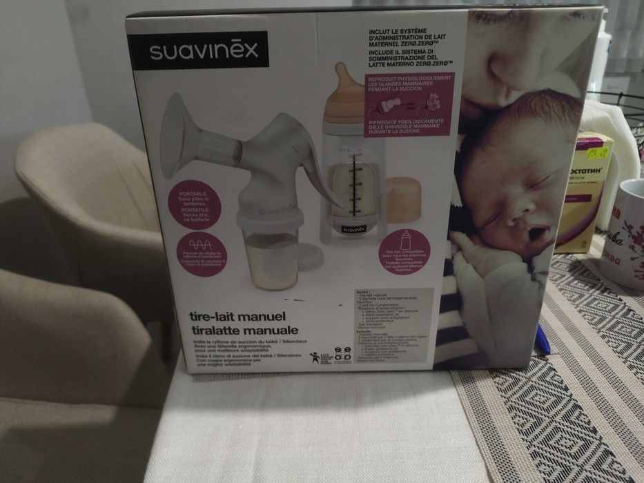 Ръчна помпа за кърма Suavinex