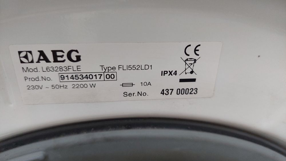 Пералня AEG до 8кг