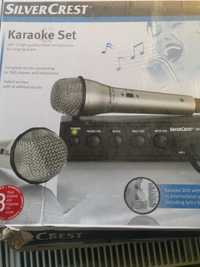 Karaoke set cu 2 microfoane