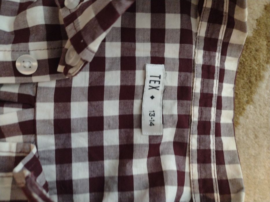 Cămăși Tex băieți 13 - 14 ani - 2 bucăți