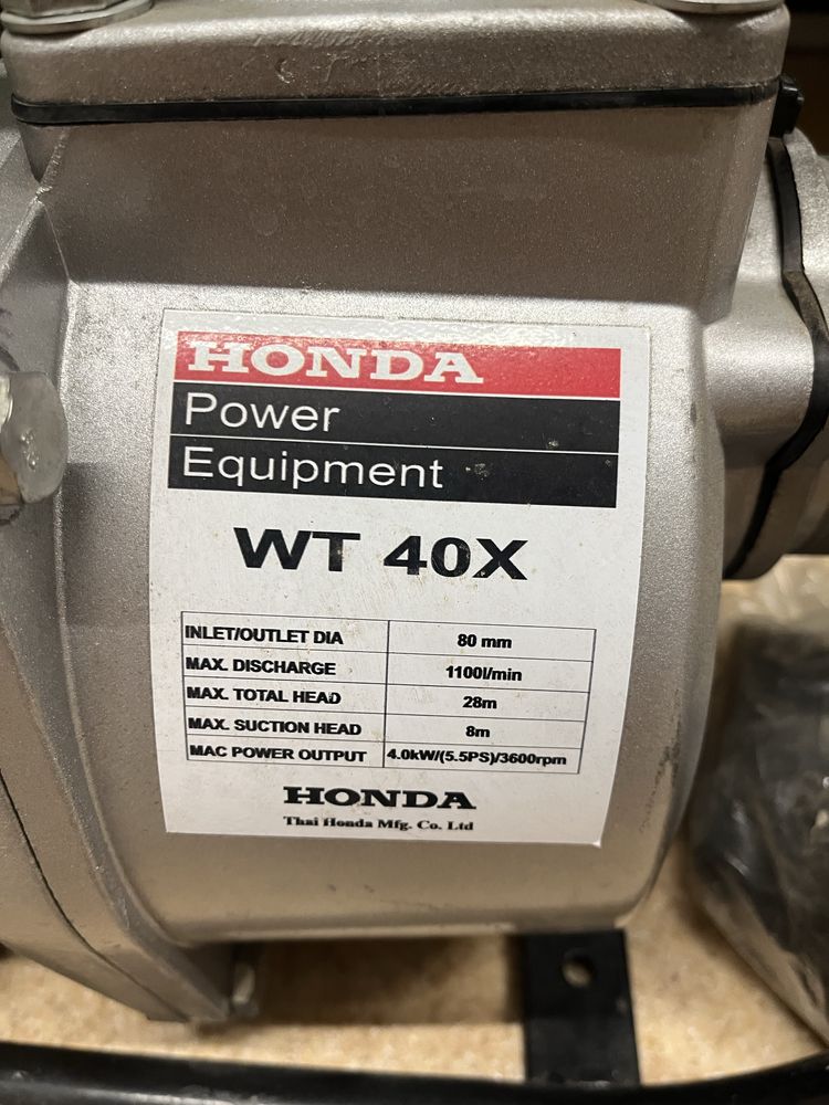 Pompa apa HONDA WT 40X