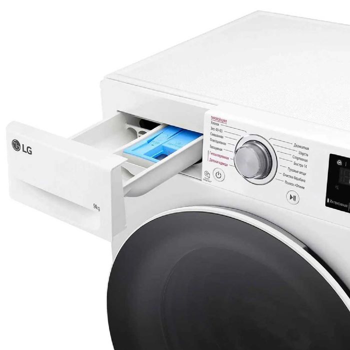 LG 9 КГ Стиральная Машина С Искуственным интелектом AI DD™