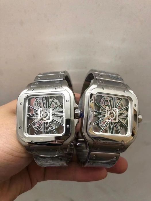 Cartier Santos Skeleton