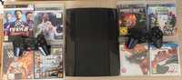 [ PS3 500GB > Хакнат PlayStation 3 Super Slim с 2 джойстика