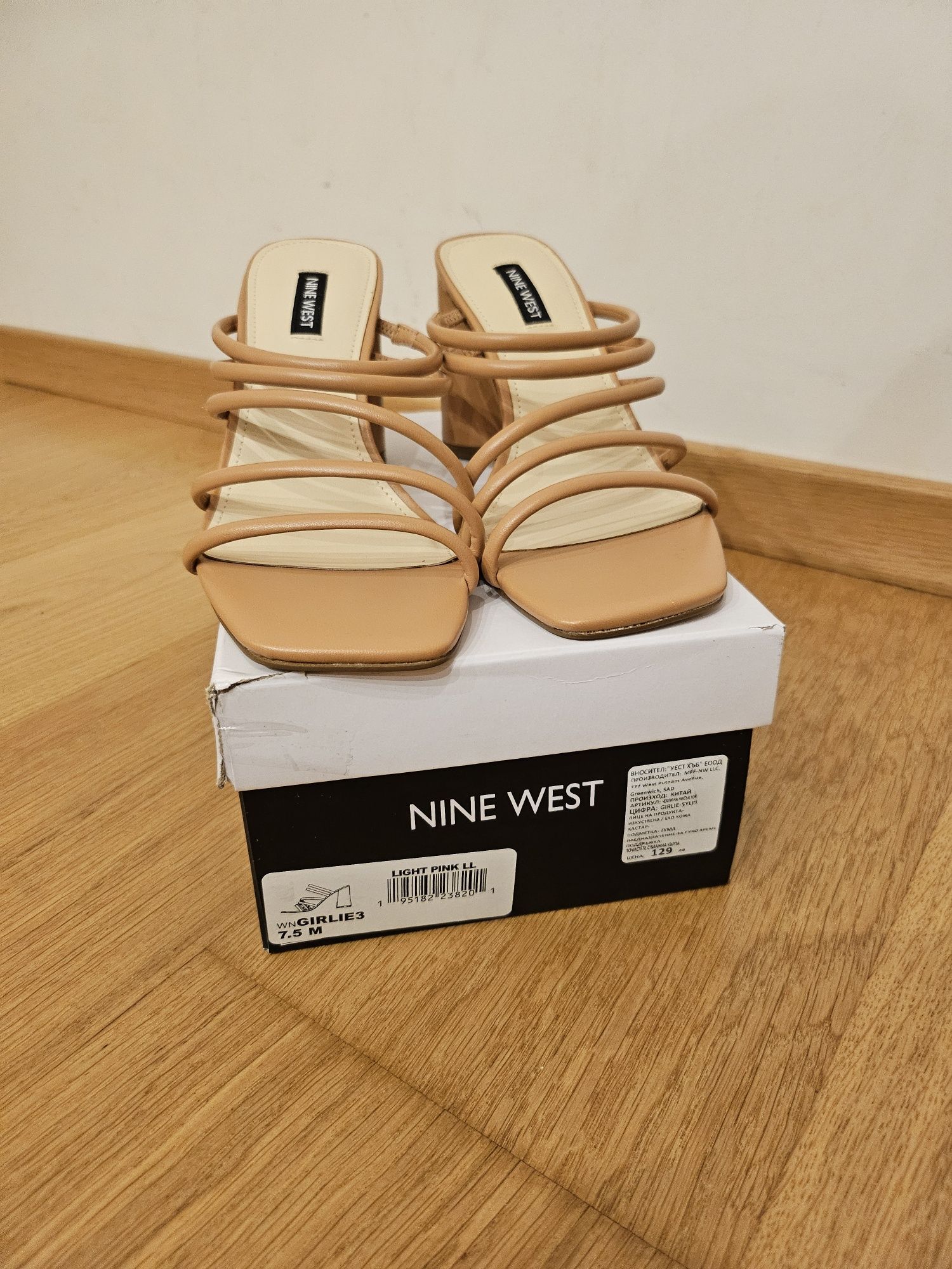 NINE WEST чехли 38