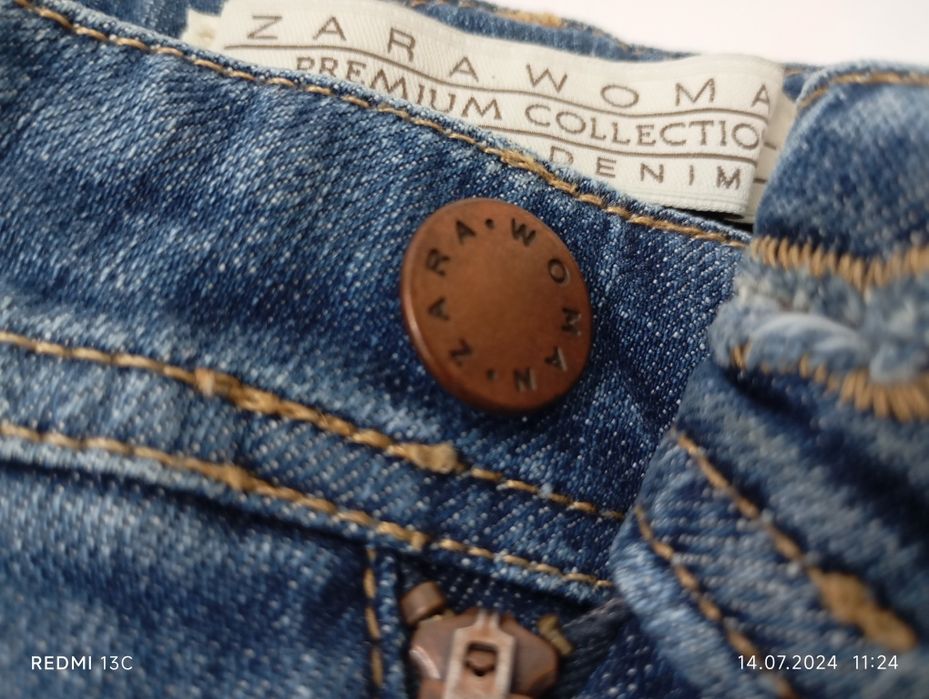 Jeans scurt Zara