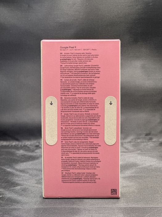 Google Pixel 9 / 128GB / Peony / Sigilat