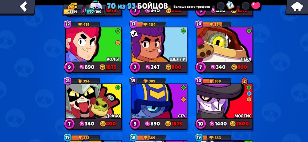 Аккаунт бравл старс