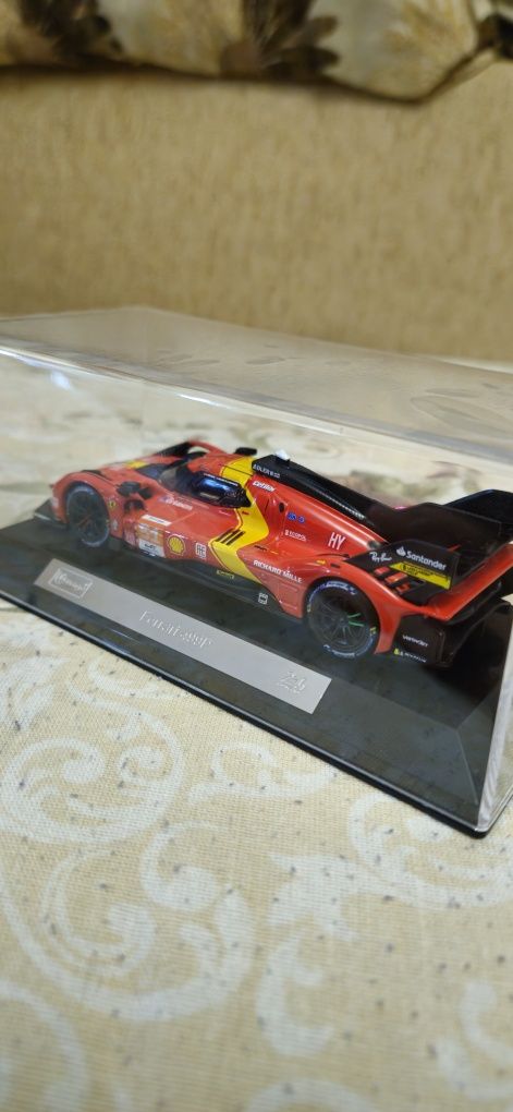 Macheta Ferrari 499P câștigător Lemans 2023.