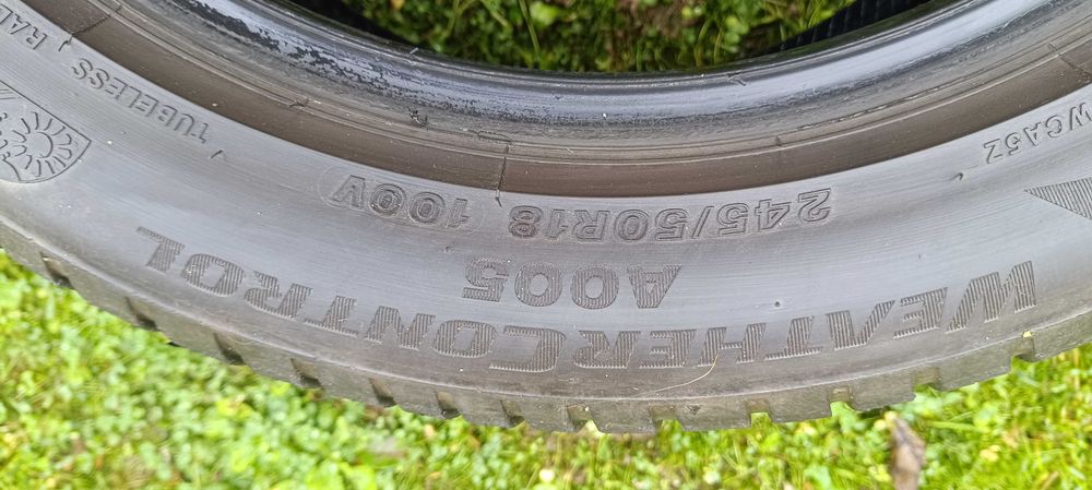 Гуми всесезонни Bridgestone Whether control M+S 245/50/18 цола