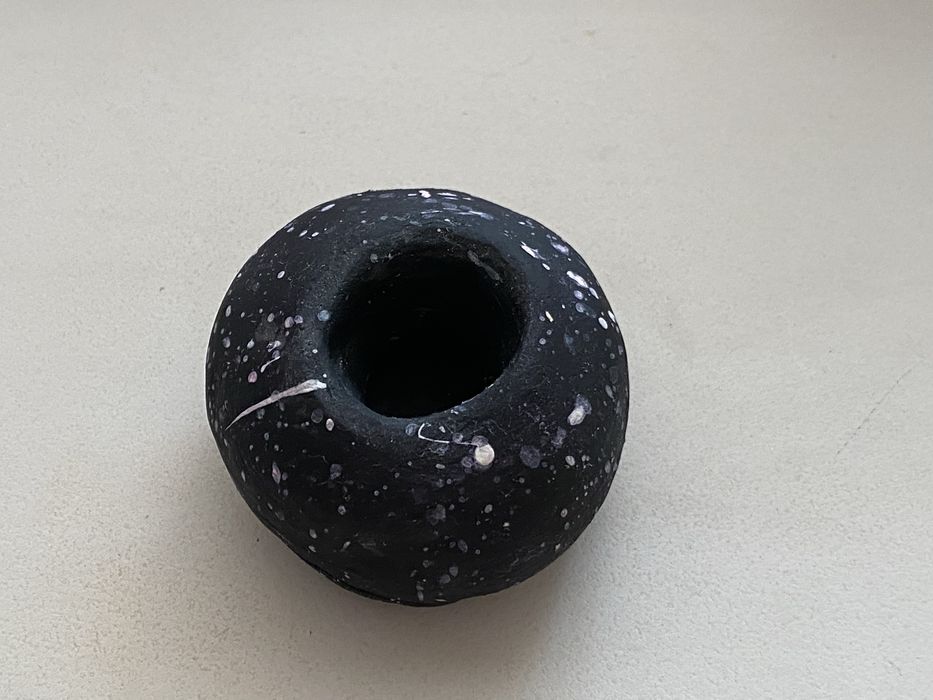 Ръчно изработен свещник “Космос”