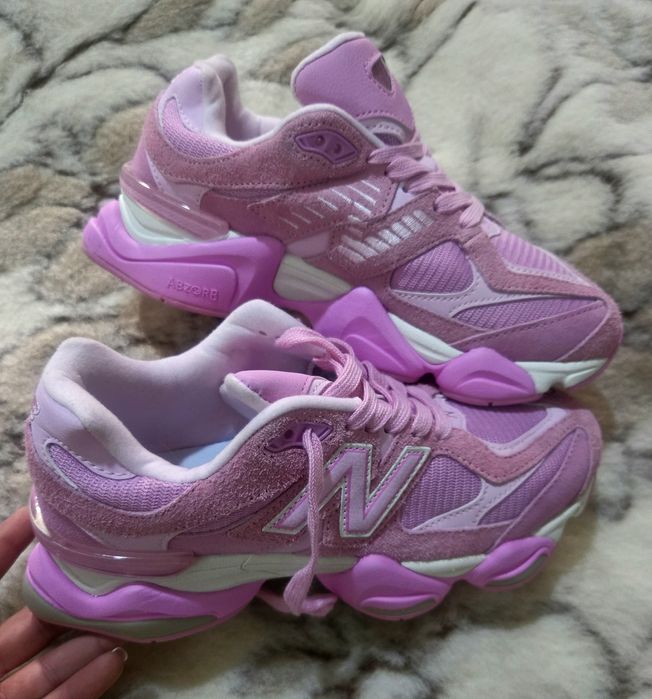 New Balance розови оригинални дамски сникърси естествена кожа 39.5 ном