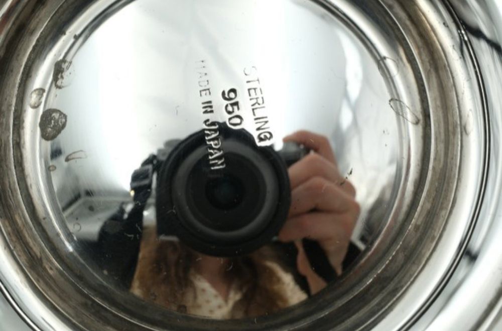 Японски сребърен сервиз за кафе/чай 950