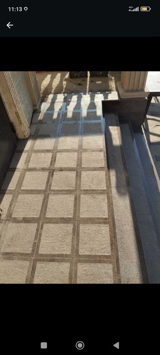 Установка монтаж гранита