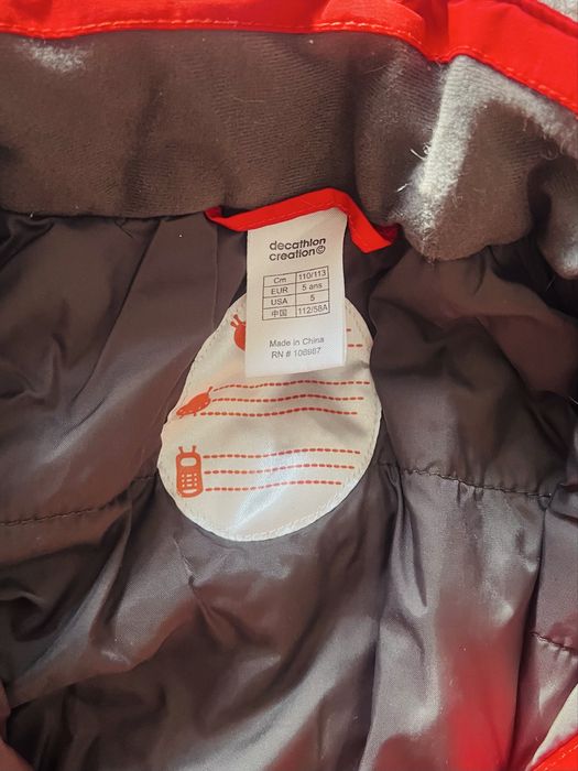 Детски гащеризон Decathlon за ски, 5 г
