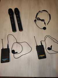 2 Transmițătoare Chord NU4 + 2 Microfoane + accesorii, NOI