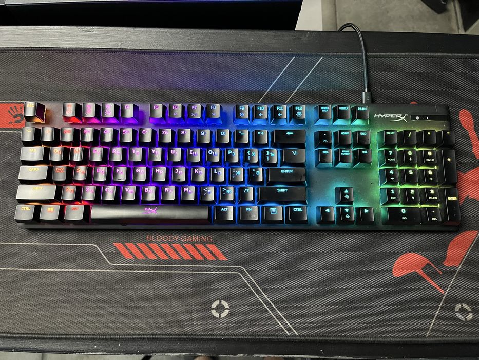 Клавиатура Hyper X Alloy Origins rgb