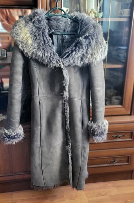 Cojoc lung blana de oaie