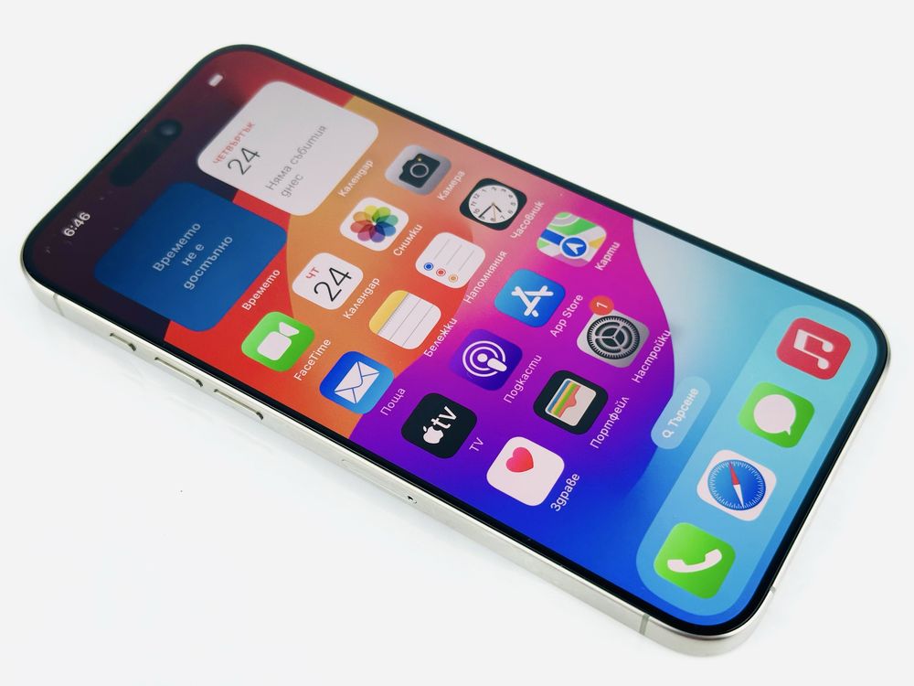 НОВ! Apple iPhone 15 Pro Max 256GB Natural Titanium Гаранция!