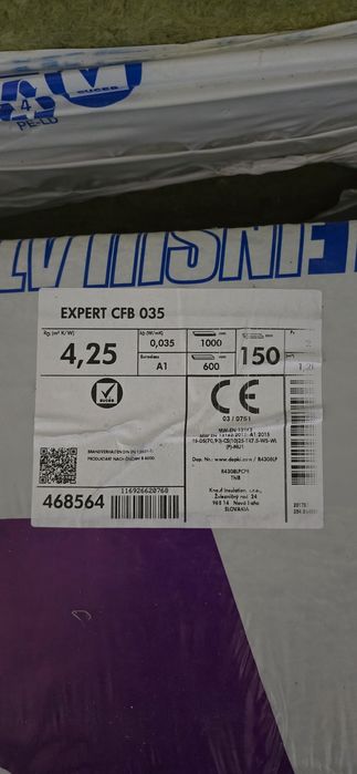 Vand vata bazaltica pentru fatada knauf cfb 15 cm