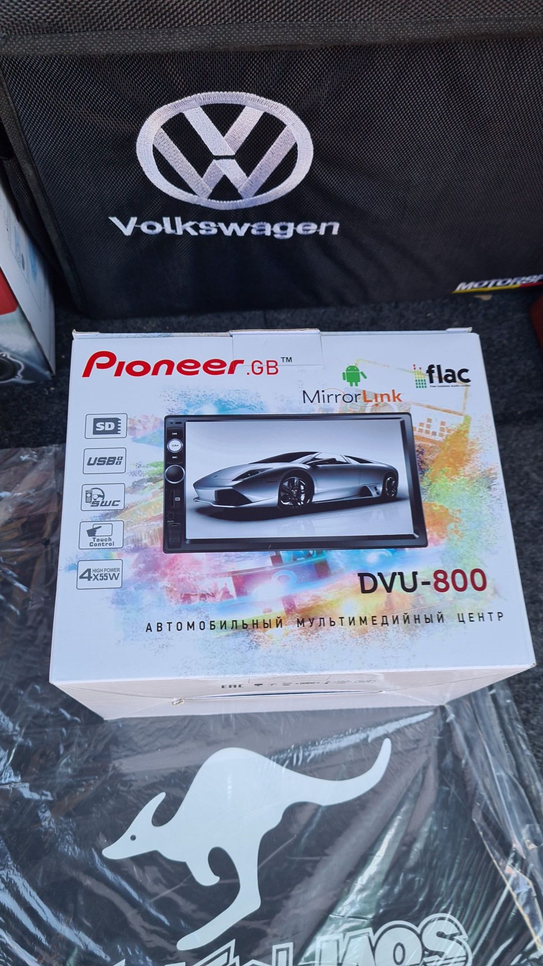 Магнитола pioneer 2 din c монитором и с камерой заднего вида