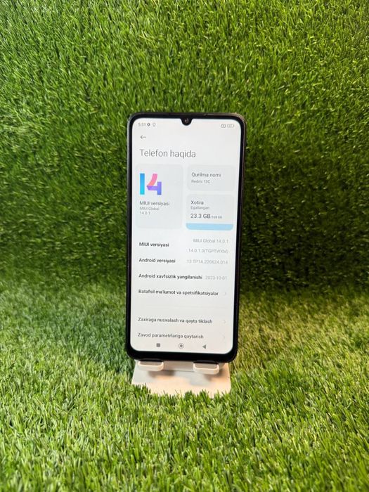 Redmi 13c sotiladi dastavka bor