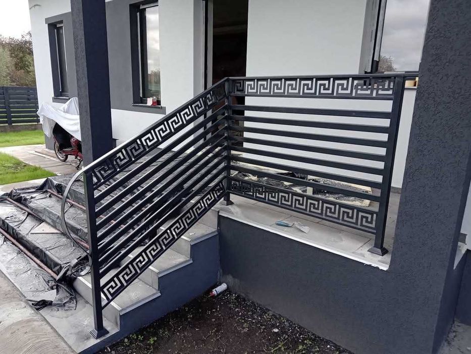 Balustrada din fier forjat