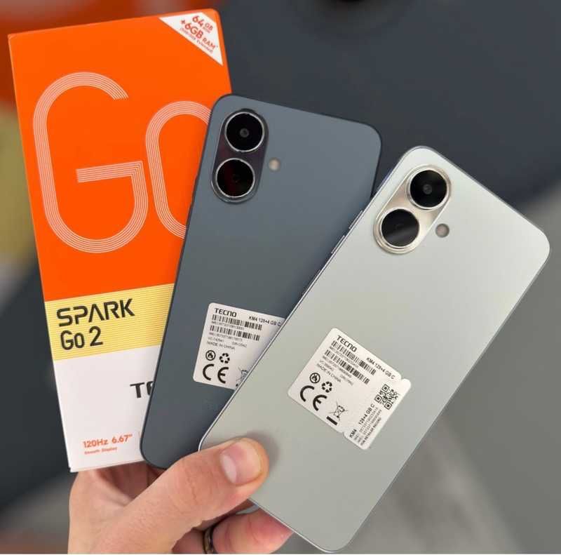 YENGI ! Tecno Spark Go 2 (3+3/64Gb | 3+3/128Gb) | Dostavka !